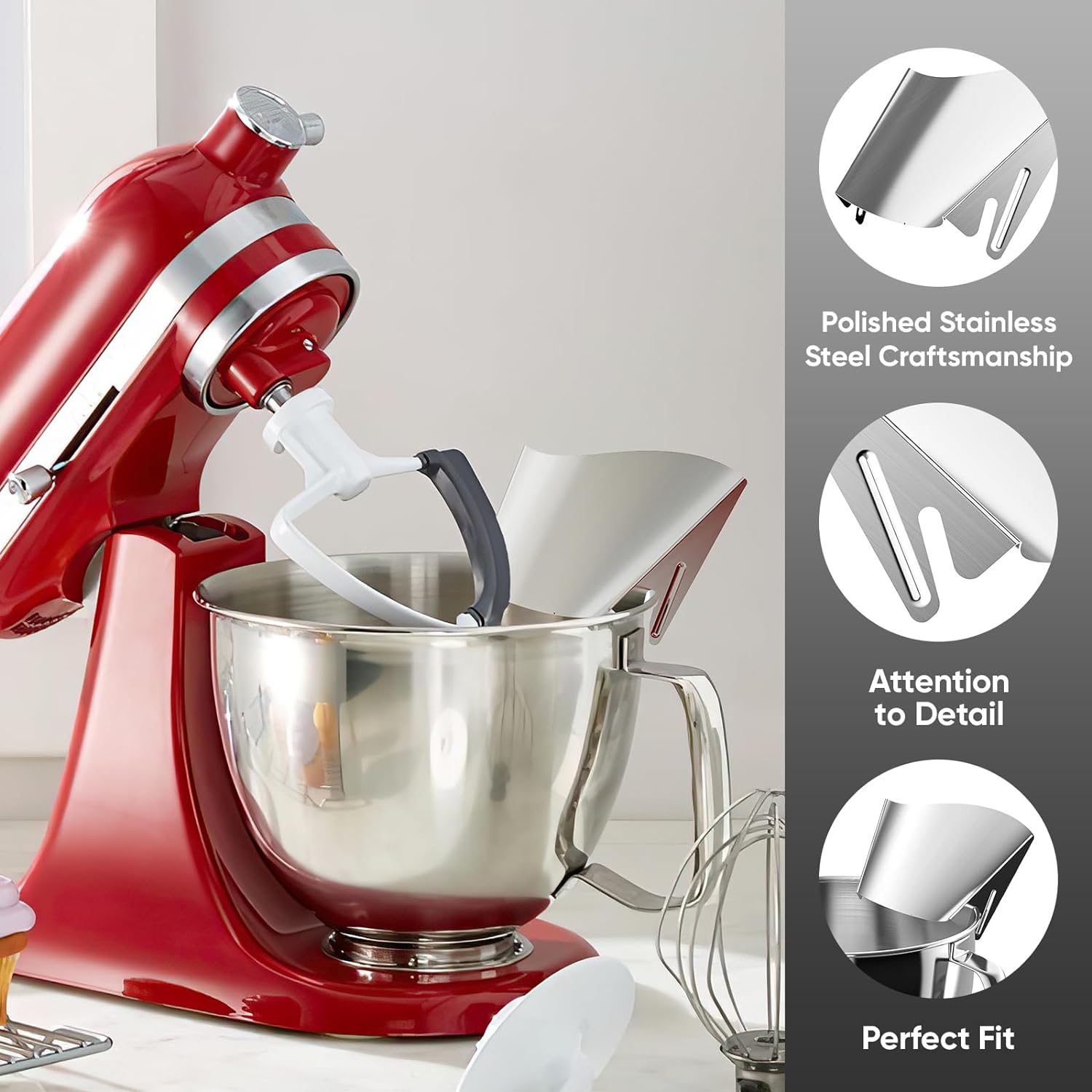 Pouring Chute for KitchenAid S - огляд і ціна Stand Mixer Bowl