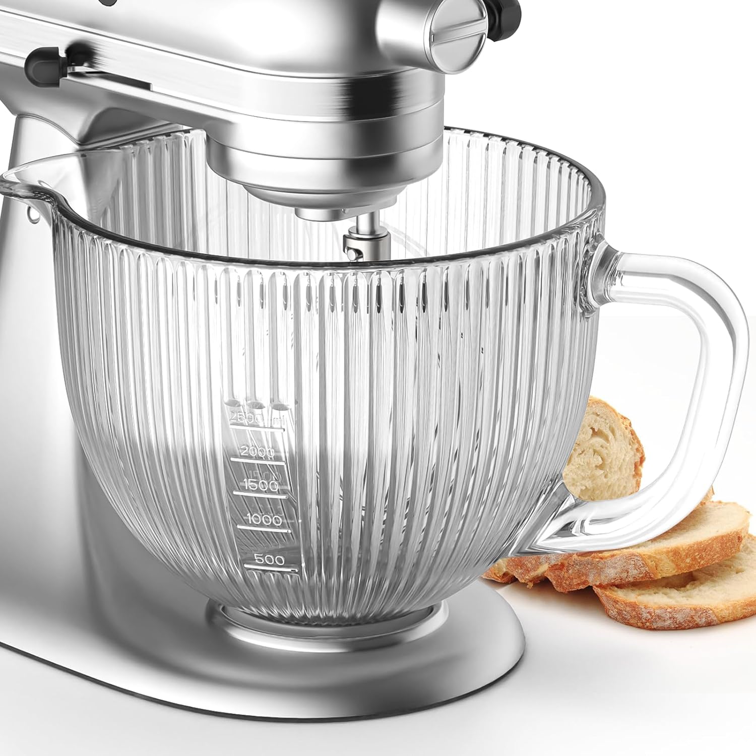 GVODE Glass Bowl for Kitchenai - огляд і ціна Stand Mixer Bowl