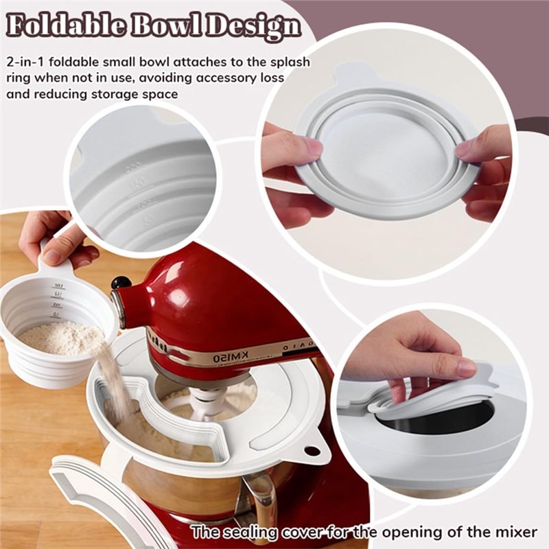 【NECESSITY】Silicone Mixers Bow - огляд і ціна Stand Mixer Bowl