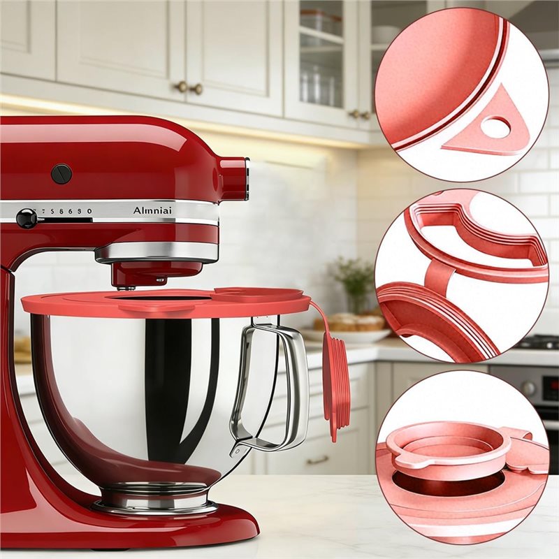 【NECESSITY】Silicone Mixers Bow - огляд і ціна Stand Mixer Bowl