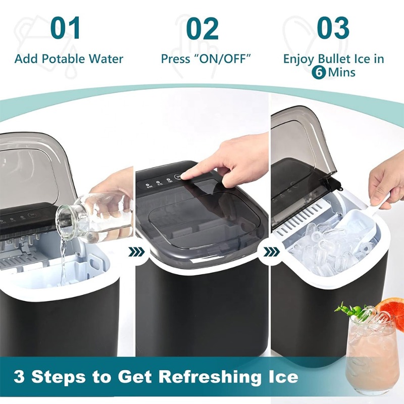 Portable Countertop Ice Maker  - огляд і ціна Kitchen Appliances For Home