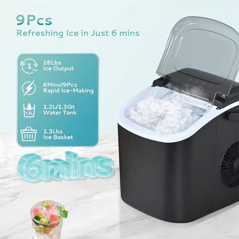 Portable Countertop Ice Maker  - огляд і ціна Kitchen Appliances For Home